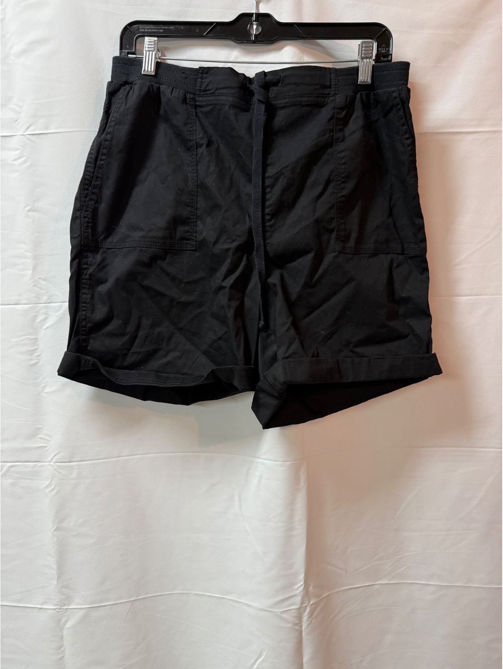 Style & Co Black Casual Shorts Plus Size PL